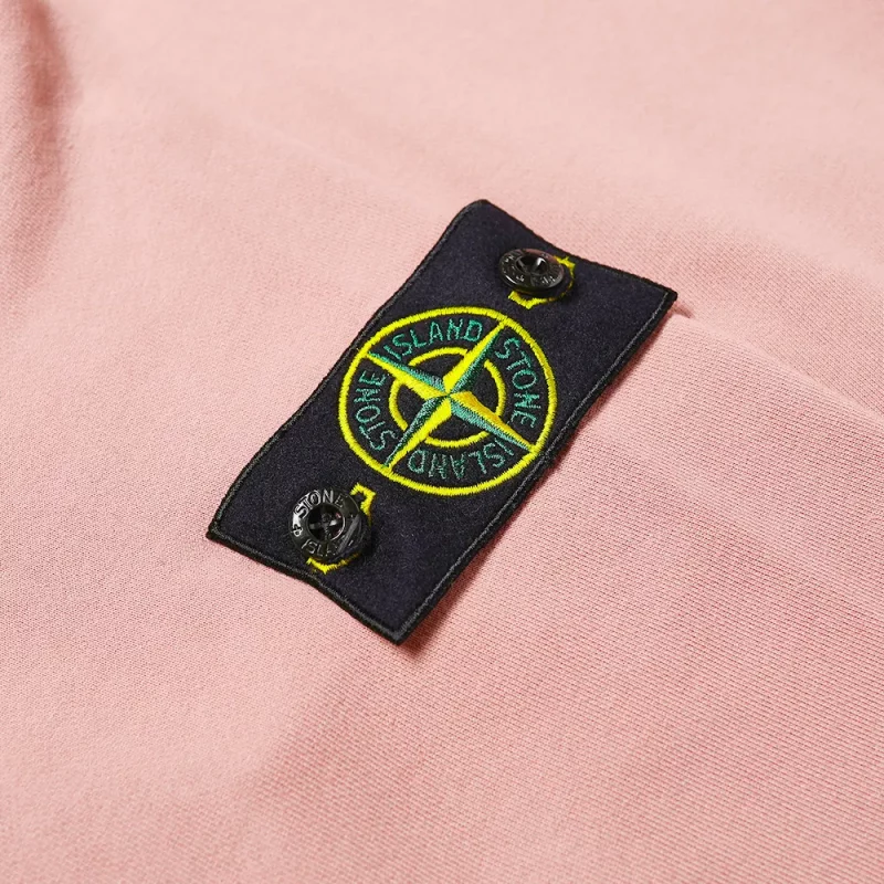 STONE ISLAND GARMENT DYED POPOVER HOODY 1