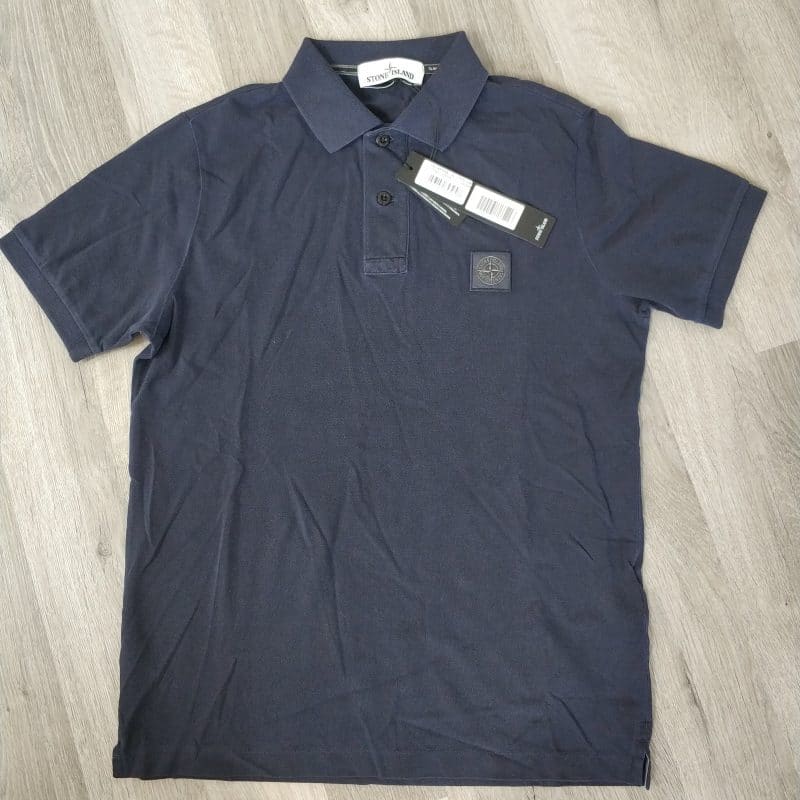 STONE ISLAND Short sleeve polo shirt 3 scaled