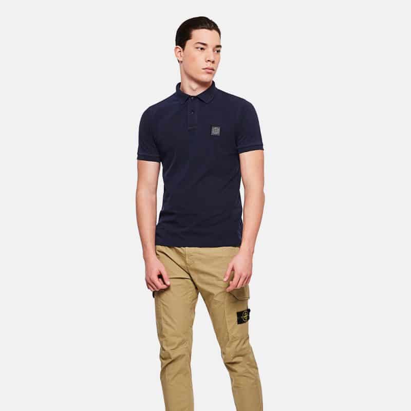 STONE ISLAND Short sleeve polo shirt