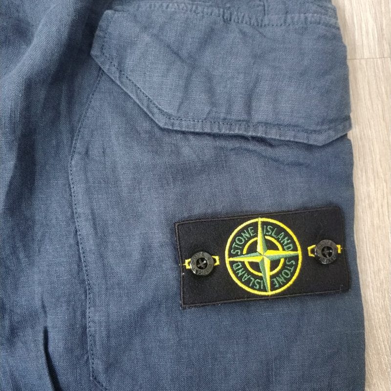 Stone Island patch pocket cargo trousers 1 scaled