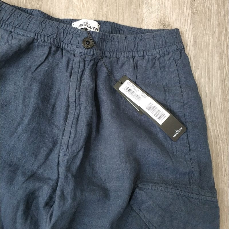 Stone Island patch pocket cargo trousers 2 scaled